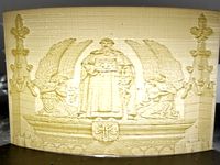 Santo Condestavel lithophane