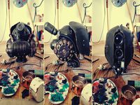Fallout Assaultron Head (life size)