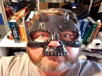 Skull Mask with Horns