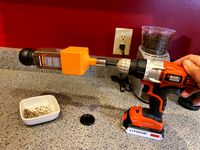 Pepper Mill adapter for electric drill