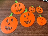 Adorno para halloween calabaza / Pumpkin halloween ornament