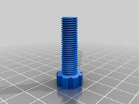 M8x1 HVLP replacement screw