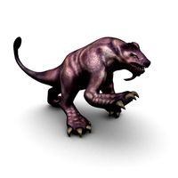 ZOKI THE BEAST 3D Model