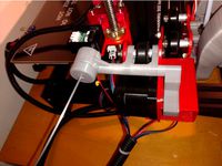 Filament guide & dust filter for Alfawise U20 one