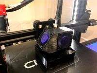 Creality Ender 3 - Dual Noctua Fan Extruder Housing