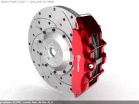 BREMBO brakes 3D Model