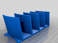 Higher capacity mail organizer