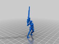 Vindicare Assassin Girl but without the pillar.