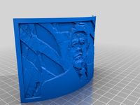 Ronald Reagen Lithopane