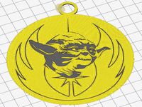 Star Wars YODA JEDI ORNAMENT