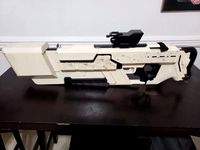 Khan Rifle Concept from Marvels The Exiles