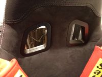 Playseat / raceseat seat belt positioner - Schultergurtführung