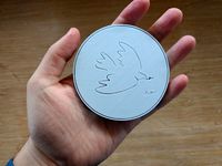 Dove Coaster (Picasso Line Drawing)