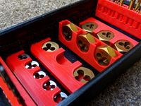 Die Holder for Milwaukee Packout Bins