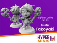 Chibi Creator Takoyaki - Ragnarok Online Fan Art