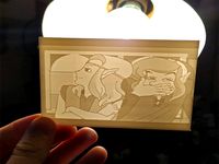 Lithophane - Link :  The Faces Of Evil