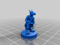Kobold with shield and dagger