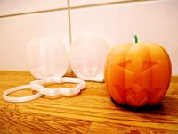 Pumpkin Candle Mold