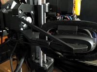 Logitech C270 long mount Prusa i3 Mk3 with nut & extra support