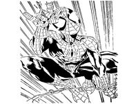 Spiderman stencil 5