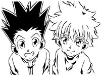 Hunter X Hunter stencil 2