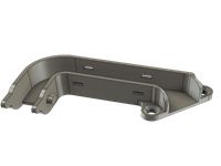 Ultimaker2 build plate cable chain mount