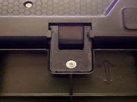 Keyboard wrist bracket