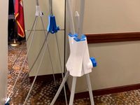 X Banner Stand (Vertical Vinyl Banner)