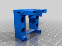 Hotend / Effector for Kossel / Delta Printer inc. BL Touch and Zesty Nimble