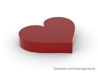 Heart Life Meeple Token