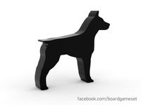 Dog Meeple Token for Board Games