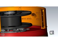 Cosori CO165-FD Spool Dehydrator (stl, stp)