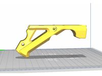 Angled fore grip pic rail pew pew pew