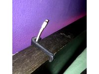 IKEA Malm Bed Cable Holder