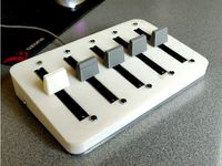 Sliding / Fader Potentiometer Enclosure (windows mixer controller)