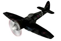 FLY Game-Ready - British Hawker Tempest - Airplane