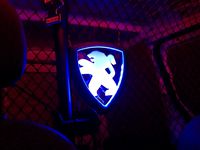 Peugeot Van logo led in cab decoration