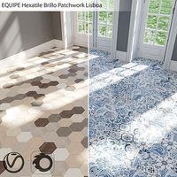 EQUIPE Hexatile Brillo Patchwork Lisbo