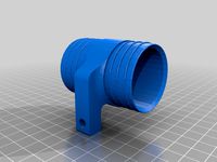 Chinese Diesel heater 42mm duct joiner with mount