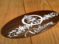 Welcome door entry