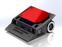 Ikedo Kogeki Minisumo Robot Sumo Body 10mmx10mm
