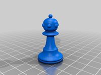 LCD Resin Printing Chess set