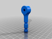 CR-10 simple brace — 10mm metric round tube_ends