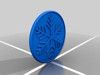 Snowflake Coaster