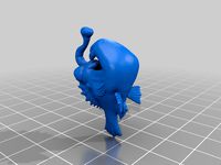 Angler fish creature