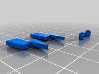 SMALL/THIN Lightning Bolt Earrings (With Backs)