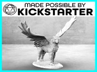 Hippogriff - Action Pose - Tabletop Miniature
