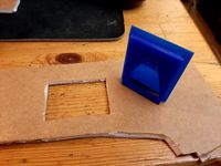 NACA duct for foamboard RC plane