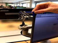 Hook for headphones, jackets, towels, cables, etc