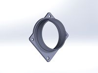 Nissan Silvia (S15) SpecR MAF to 3" Filter Adapter